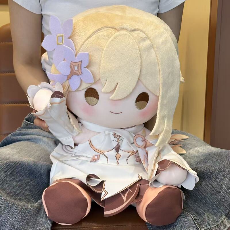 Peripheral Fluorescent Cotton Doll Traveler Fan Gift Sitting Posture Pillow about 40cm Peripheral Fluorescent Cotton Doll Traveler Fan Gift Sitting Posture Pillow about 40cm