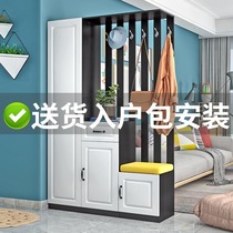 Entrance cabinet Shoe cabinet One household living room Modern simple room hall cabinet Coat cabinet European-style door screen partition cabinet
