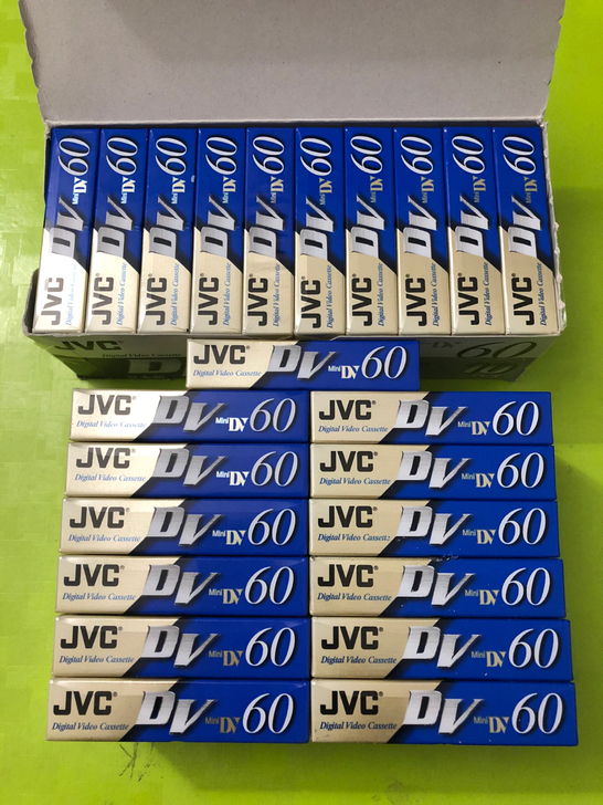 dv Tape Camera Tape JVC Camera DV Tape DV Tape DV Video New 20 Disks