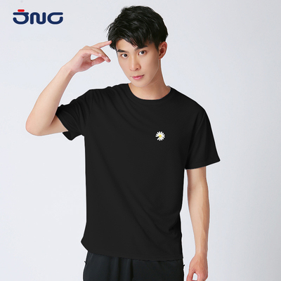 网红小雏菊短袖t恤男女情侣夏季潮牌ins宽松显瘦时尚潮流休闲上衣