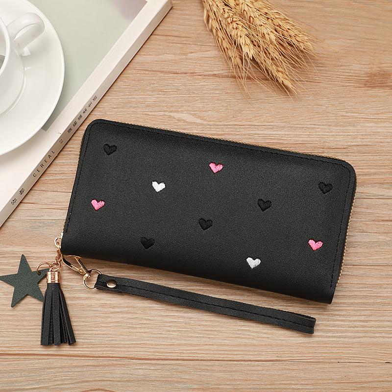 2025 New Style Wallet for Women, Multifunctional Embroidered Mini Casual Simple High-Value Long Clutch Wallet 2025 New Style Wallet for Women, Multifunctional Embroidered Mini Casual Simple High-Value Long Clutch Wallet