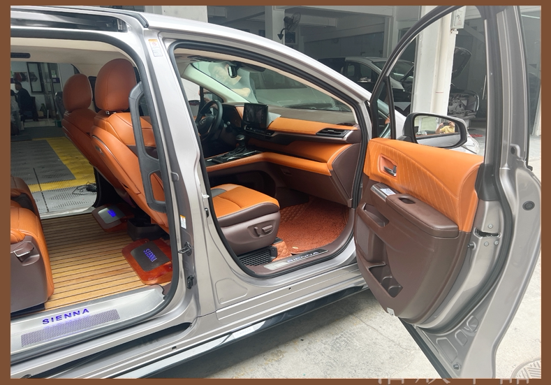 Toyota Senna Air Seat Grevia Trumpchi M8 Special Air Seat Modified Sofa Bed Wood Floor