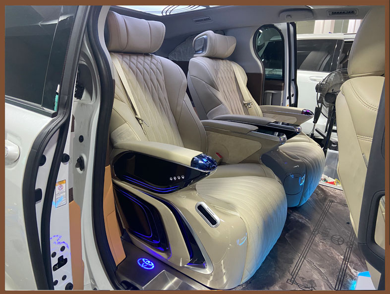 Toyota Senna Air Seat Grevia Trumpchi M8 Special Air Seat Modified Sofa Bed Wood Floor