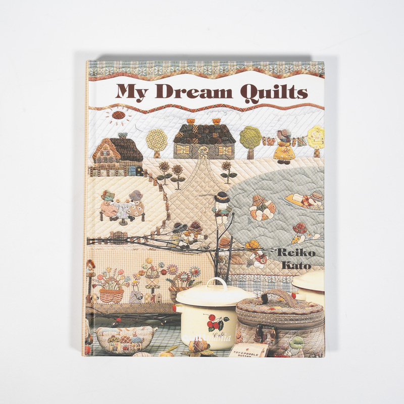 Kato Riko Patchwork Book Cloth Collection Series Handmade Pattern Paper Patchwork Tutorial Teddy Bear Pattern 13