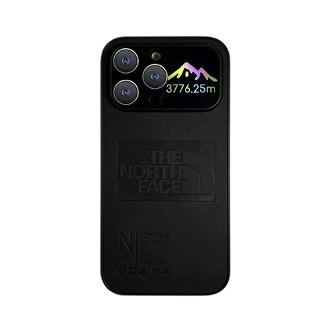 The North Face Charcoal Mountain Altitude iPhone Case
