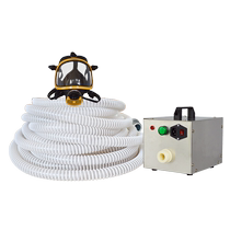 Electric air supply long tube respirator single person double person multi person anti-virus full face mask self-priming long tube respirator