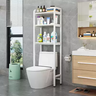 Toilet storage rack, powder room, upper rear clearance toilet toilet toilet storage layer shelf