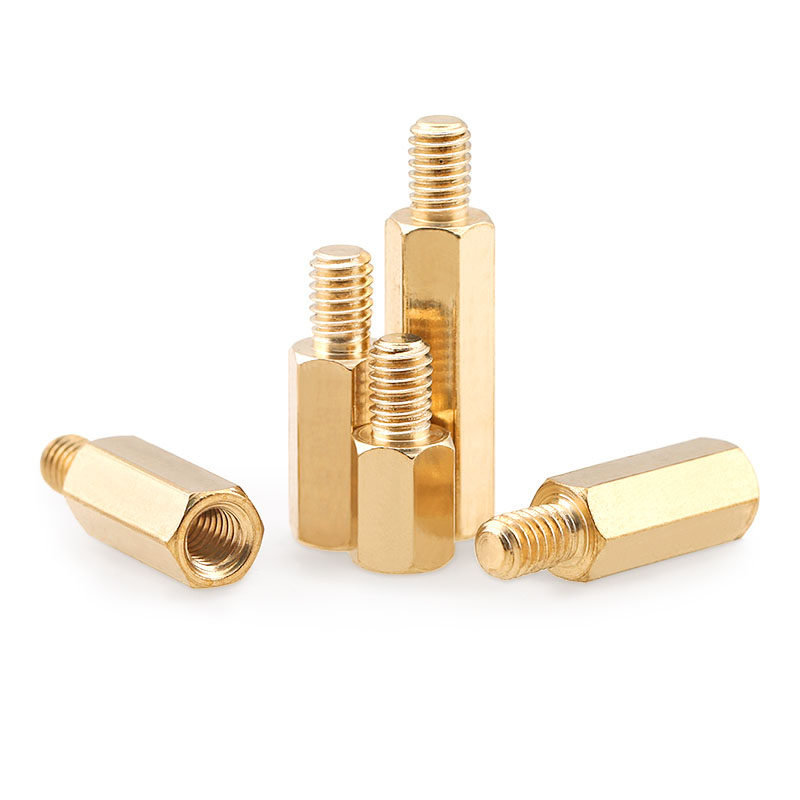M2 5 3 4 5 single head hexagonal copper column screw computer motherboard isolation column single pass stud * 4x5x6x8x10