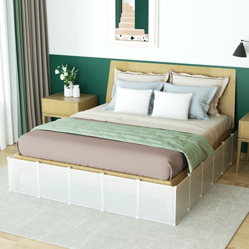 Bed bottom baffle anti-cat drill dust-proof 30cm sofa bedroom blocking the bottom of the bed and the edge of the bed to block the dog rabbit universal partition