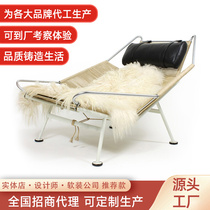 Flag Halyard Danish Flag Rope Chair Extremely Brief Nordic Single Deck Chair Balcony Medieval SILENT WIND CASUAL CHAIR