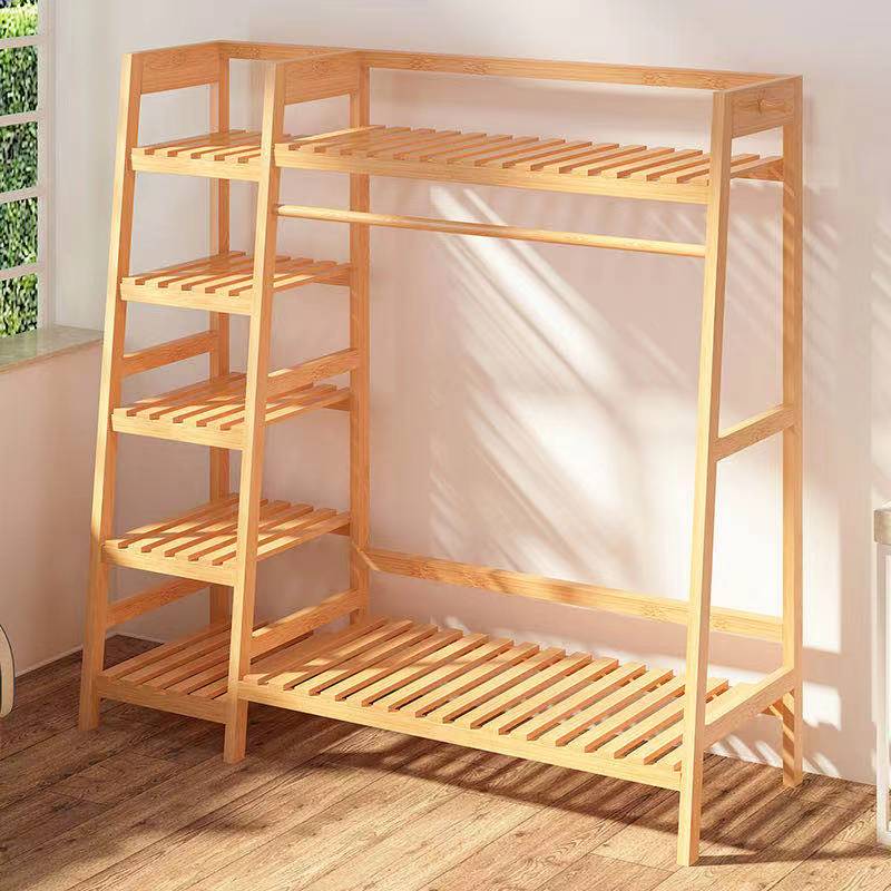 Cloakerstand FLOOR STANDING VERTICAL SHELF COOL HANGER ROD SUB-BEDROOM SIMPLE STORAGE CABINET MULTIFUNCTION COMBINATION HANGING CLOTHES-TAOBAO