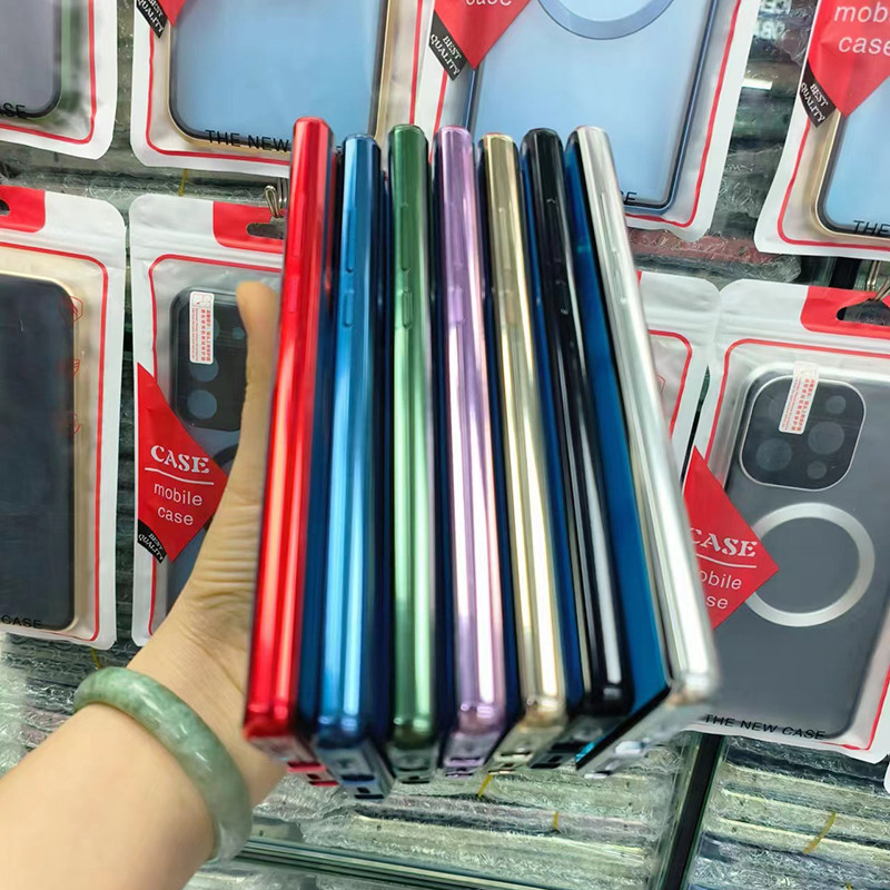 S24Ultra Samsung S23Ultra Magnetic Wireless Charging S25Plus+ Full-Cover Phone Case Anti-Peeping S22 Double-Sided Glass Fe Lens Protective Case Anti-Drop S21 Cooling Film Applicable