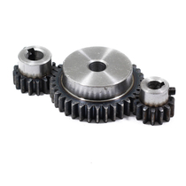 Gear table gear to 60 mold non-standard hole with sleeve convex finished straight gear 10 customized with 2 racks internal gear table