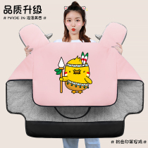 Electric motorcycle weatherproof winter plus velvet thickened cold-proof waterproof double-sided tram battery winter cover bicycle