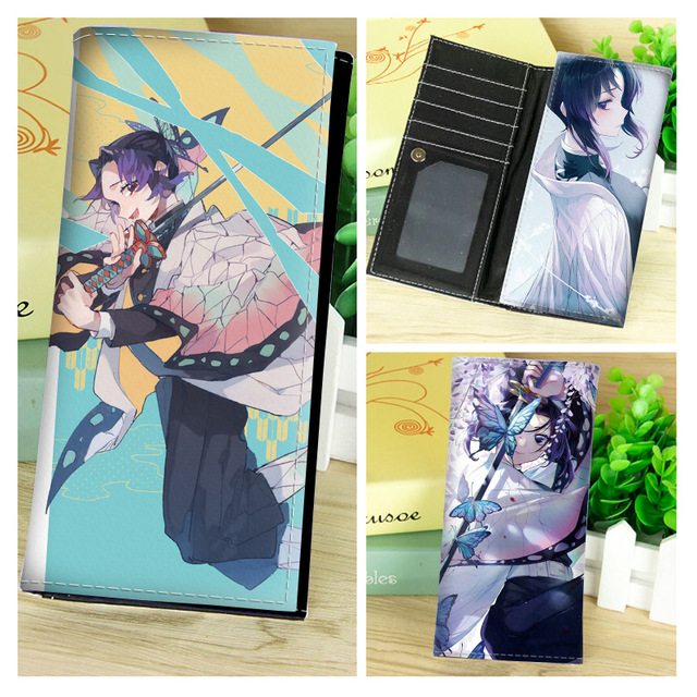 Anime Demon Slayer Kanroji Mitsuri Long wallet girl wallet