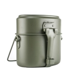 Старомодный ланч-бокс, дорожное снаряжение для кемпинга, камуфляжная банка для хранения, ностальгия