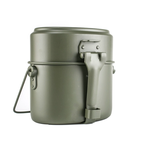 Старомодный ланч-бокс, дорожное снаряжение для кемпинга, камуфляжная банка для хранения, ностальгия