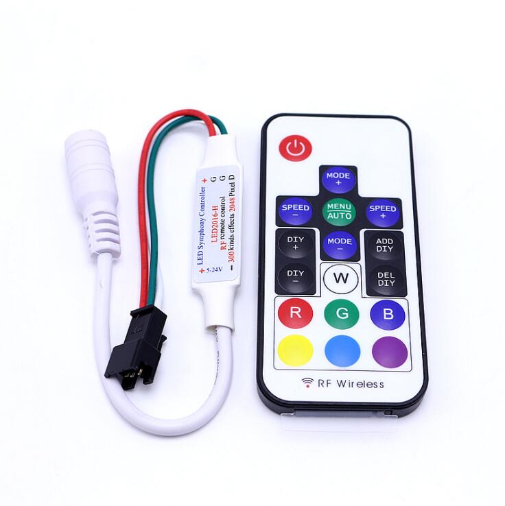 New fantasy sp105e color lights key 105e 106e107led108e 106e107led108e Series 17rfsp with e controller