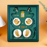 Фоторамка, памятные отпечатки рук и ног для новорожденных для младенца, делается под заказ