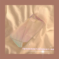 Color simplicity gradient applies to Apple 13 12Pro Max mobile phone case iPhone 11 X XS XR hard case 8plus anti-fall 7p female xsmax new