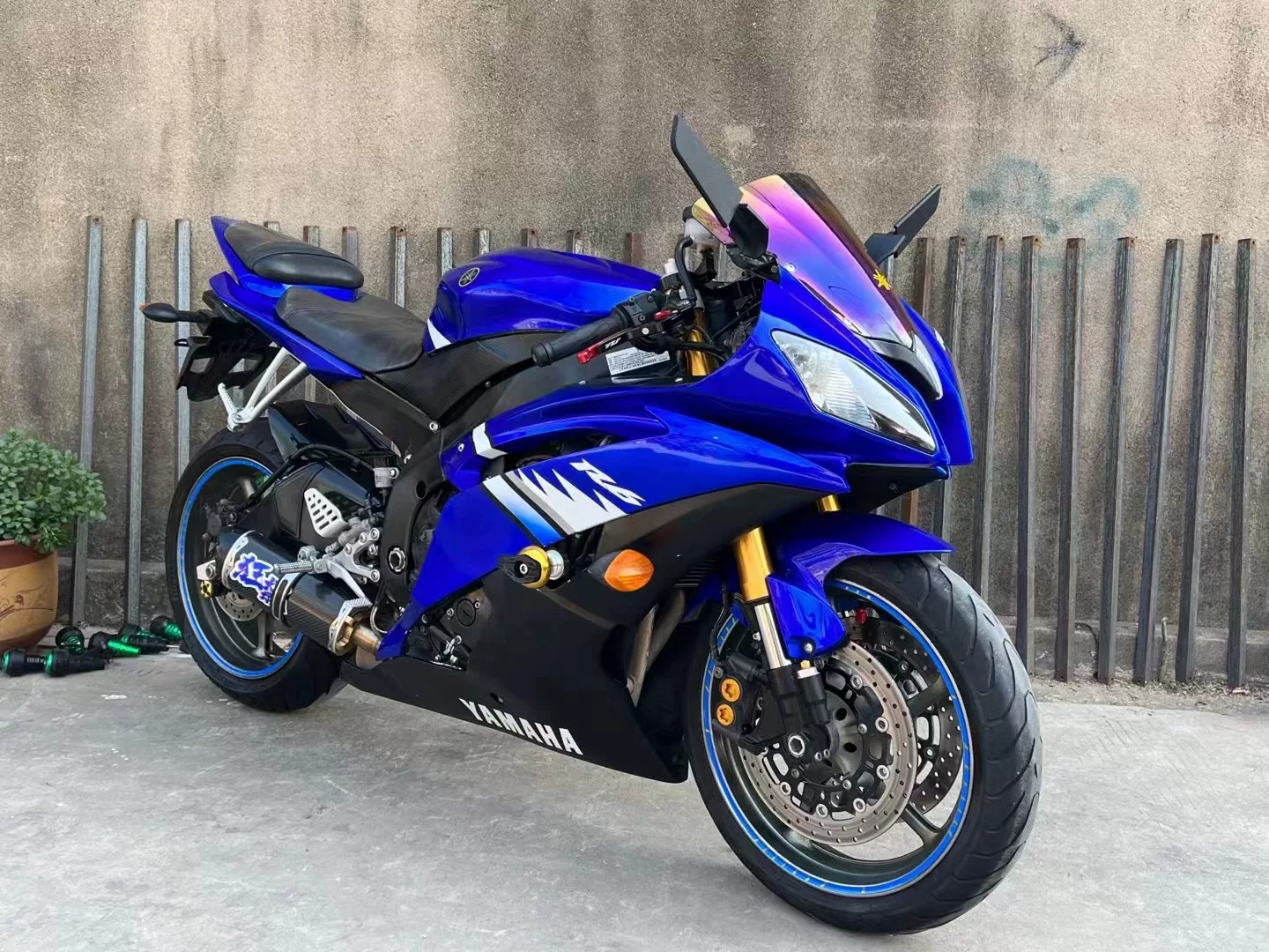 Импортированный Yamaha R6 спорткар четырехцилиндровый мотоцикл R1 тяжелый локомотив двухцилиндровая водяная охлаждение 250cc Маленький ниндзя горизонт