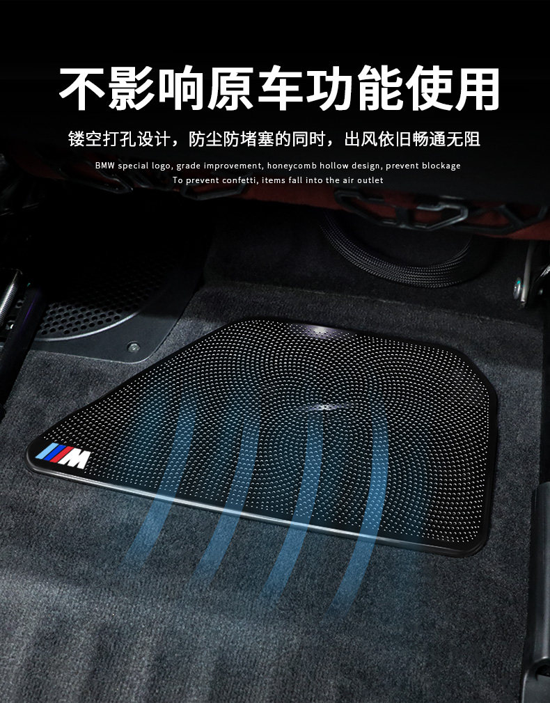 Suitable for BMW 1 Series 3 Series 5 Series 7 series air conditioning seat air outlet dust cover X1X3X4X5 interior supplies modification