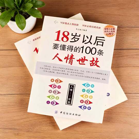 18-Year-Old Boy's Coming-Of-Age Gift Ceremony, Life Experience Book, Happy Birthday Ceremony Atmosphere Props