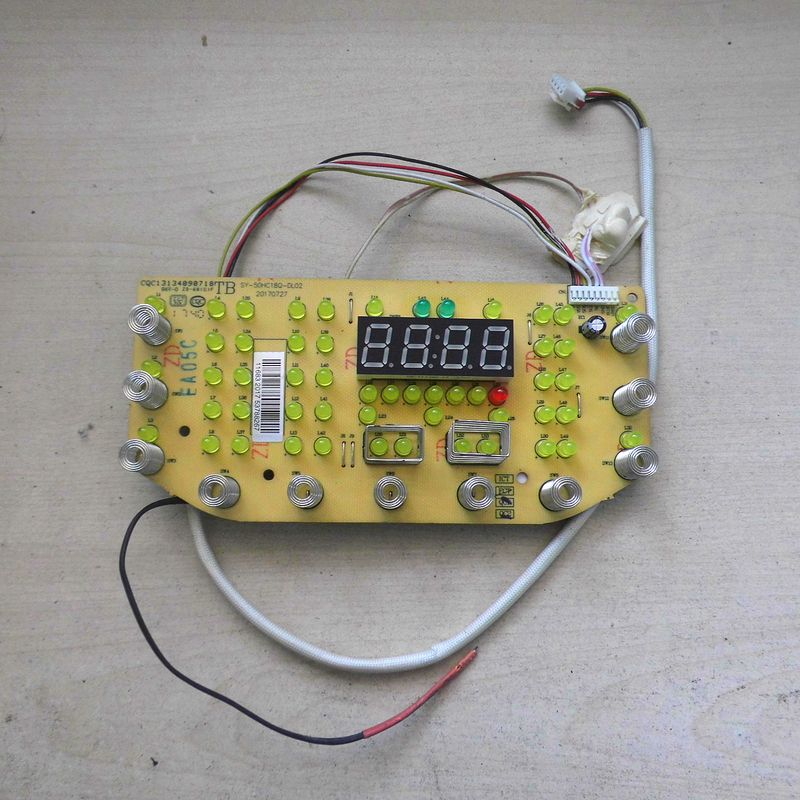 Electric Pressure Cooker Circuit Board Display Board Key Board Light Board Sy-50Hc18Q-Dl02 Disassembled Parts Tested and in Good Condition
