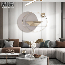 Modern luxury living room wall decoration pendant creative metal wall hanging restaurant bedroom background wall decoration