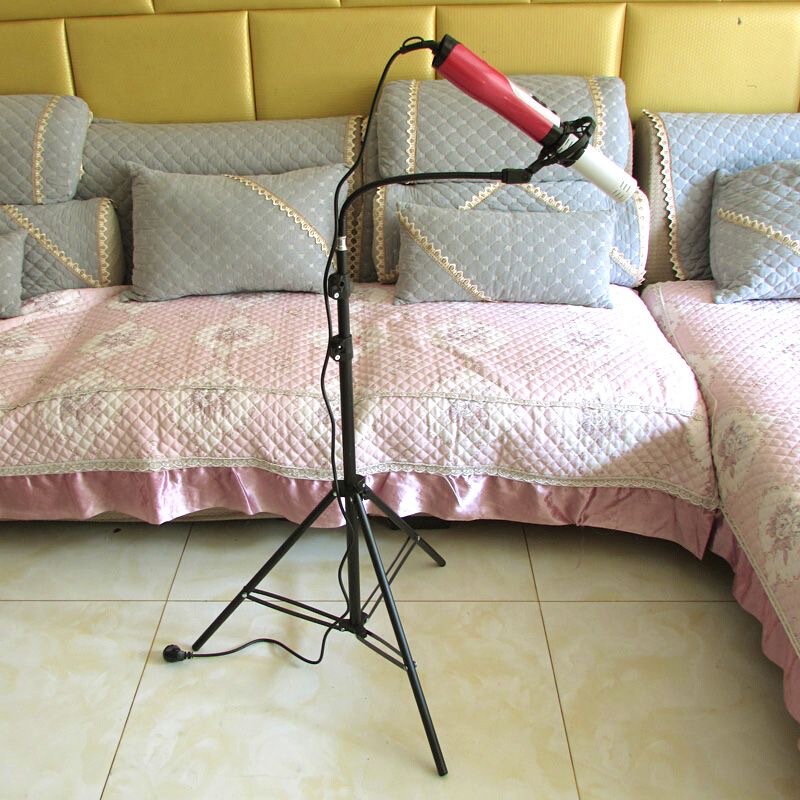 National Source Terahertz Small Magic Blower Stand Floor Tripod 360-Degree Rotating Extendable Universal Spring Clamp Head