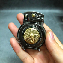 Zorro Ruyi Bottle Kerosene Lighter Rocker Decompressed Thever Can Pan Play Spin Six Words True And Creative Personality Tide