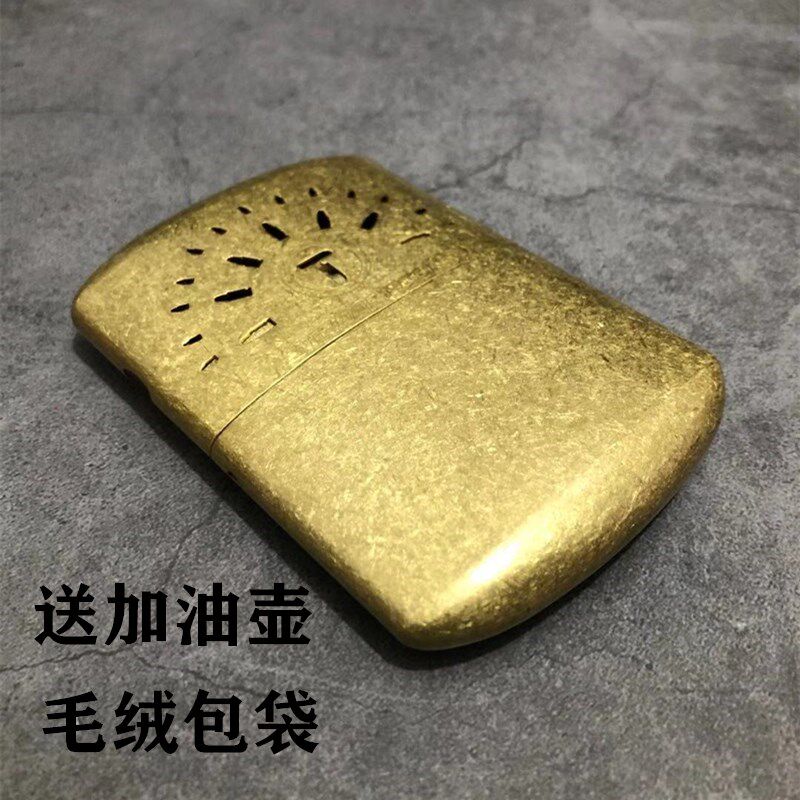 Double gun Huai stove Platinum touch coal portable hand warmer Pure copper heater Hand warmer treasure winter warm gifts