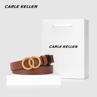 Carle Kellen Women's Leather Belt with a High-End Feel, Decorative Accessory for Dresses, Jeans, and Trousers, New Style for Women