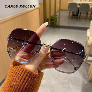 Carle Kellen Sunglasses for Women Summer Sun Protection 2025 New Fashion Women's Sunglasses Anti-Ultraviolet Driving