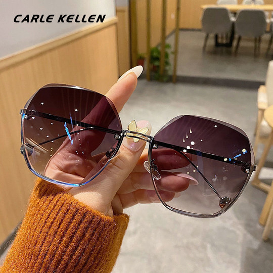 Carle Kellen Sunglasses for Women Summer Sun Protection 2025 New Fashion Women's Sunglasses Anti-Ultraviolet Driving