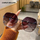 Carle Kellen Sunglasses for Women Summer Sun Protection 2025 New Fashion Women's Sunglasses Anti-Ultraviolet Driving