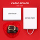 CARLE KELLEN belt men's genuine leather pin buckle casual young men's belt high-end pure cowhide middle-aged trouser belt