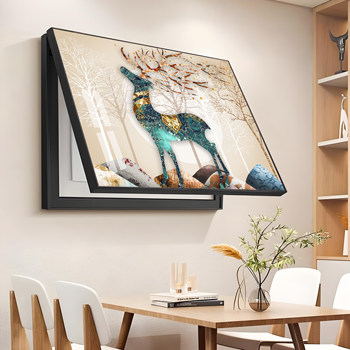 Cailu electric meter box decorative masking painting without punching and flipping up