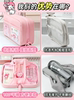 My Melody 5-Layer Extra-Large Capacity Pencil Case for Girls, Stationery Box for Female Elementary School Students, 2025 New Model Pencil Case for Middle School Students, High Aesthetic Value, Comes with Sanrio Kuromi Stickers, Transparent Girl Version