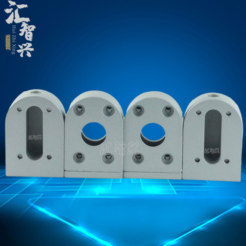 Conveyor belt assembly line accessories full set of roller adjustment tension bearing fixed seat 4080 3060 aluminum seat