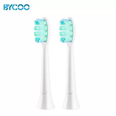 BYCOO electric toothbrush E5 brush head imported DuPont bristles adult does not hurt the gums soft brush head 2 sets