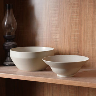 Креативная посуда ручной работы с овощной серой глазурью, японские большие миски и тарелки, простая домашняя тарелка для супа, простая антикварная тарелка