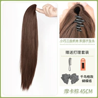 Заколка-крабик с бантиком, хвостик, 45см