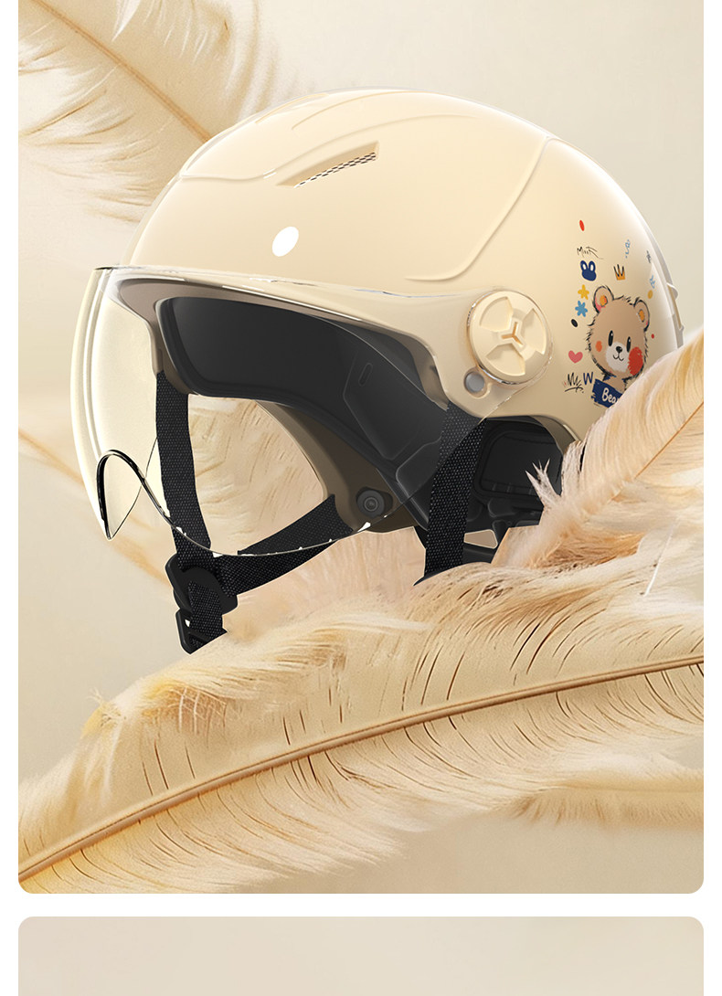 New national standard 3C certified electric scooter helmet, motorcycle helmet, unisex, suitable for all seasons, with sun protection for summer