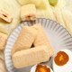 Weidu Taiwanese Style Rice Crackers 200g Bag Cheese Flavor Egg Yolk Flavor Biscuits Brown Rice Rolls Casual Puffed Snacks