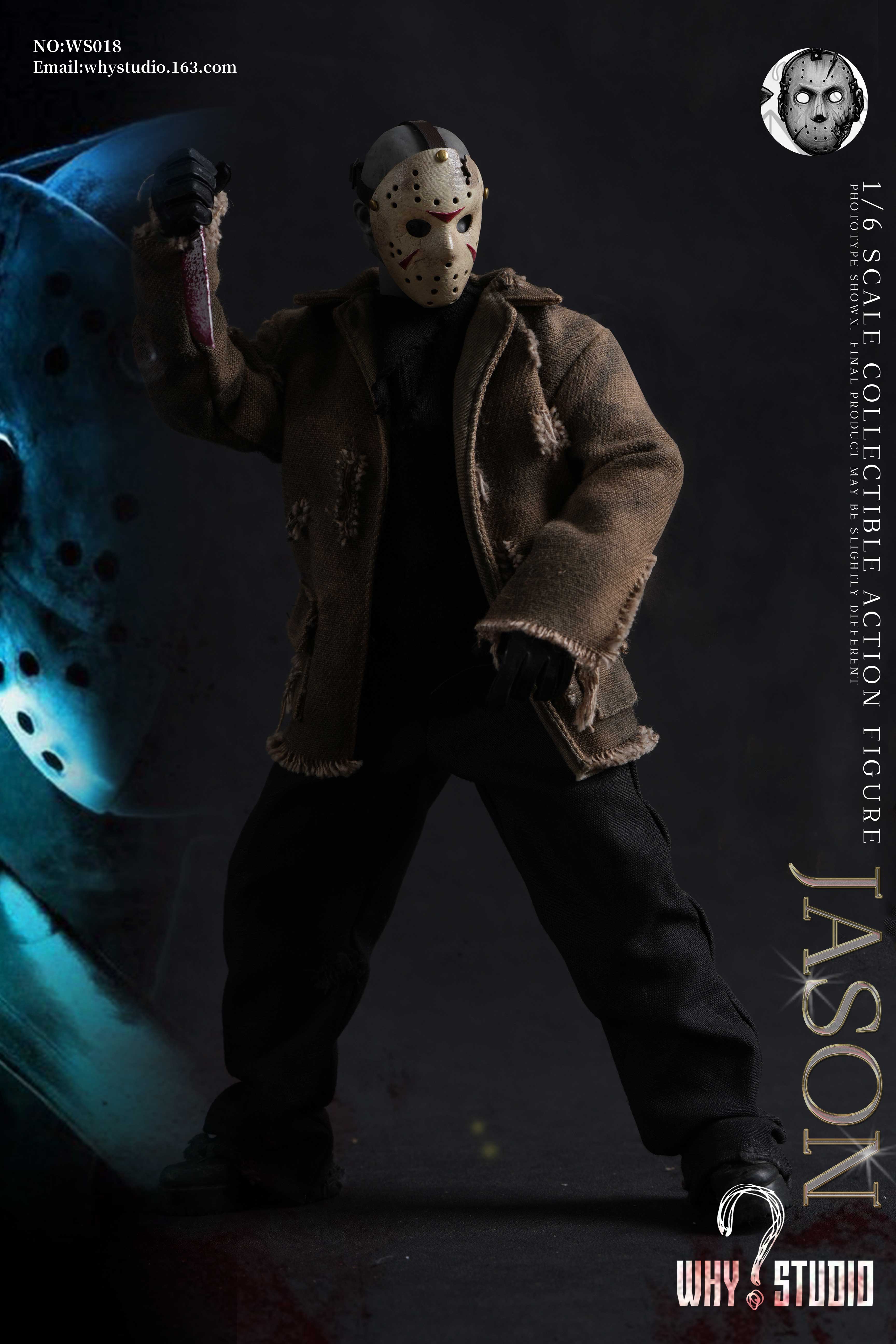 WHY STUDIO WS018 Freddy Vs.Jason 1/6 Jason Collectible Action