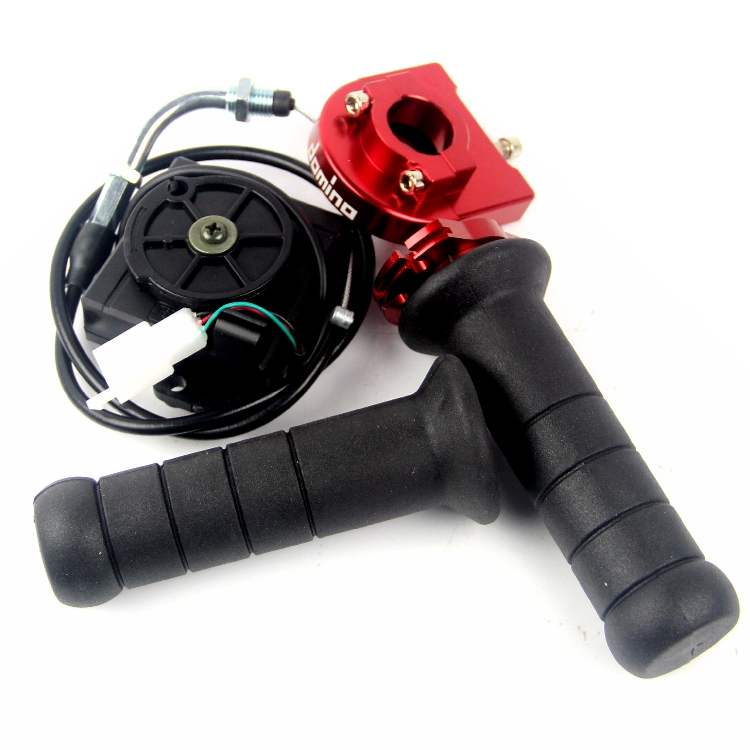 Large twisted oil doughnut handlebar sleeve turn to medium control electric bike retrofit accessories Ghost Fire War Speed Non-Palin NCY AK