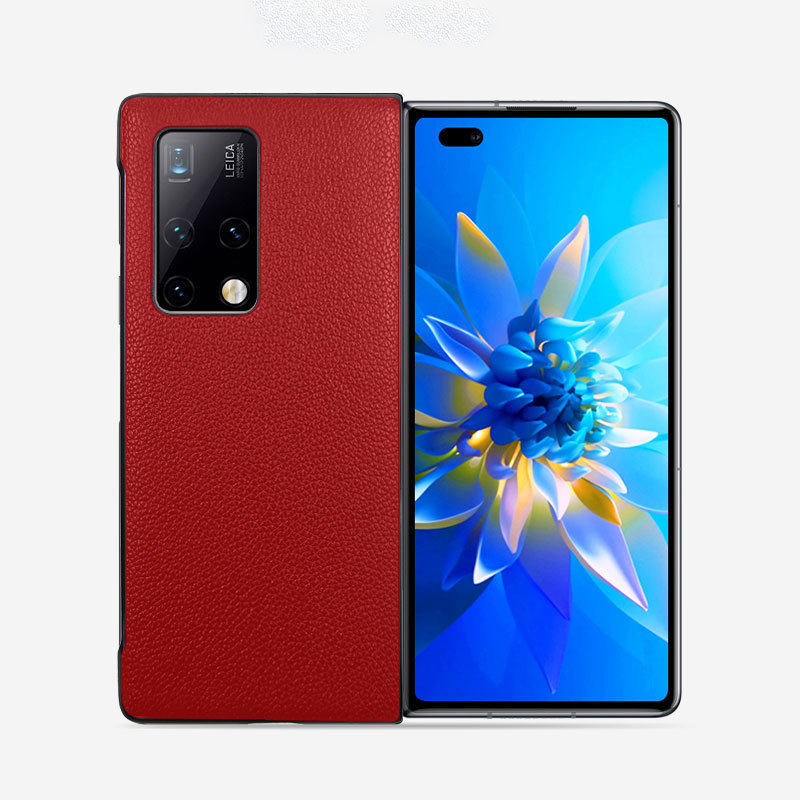 Suitable for Huawei mateX2 mobile phone protective shell X2 folding screen mobile phone protective cover custom limited original second-generation folding shell full package anti-fall explosion-proof leather official men and women leather shell couple models