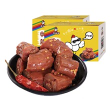 章福元麻辣甜辣鸭脖整箱200g