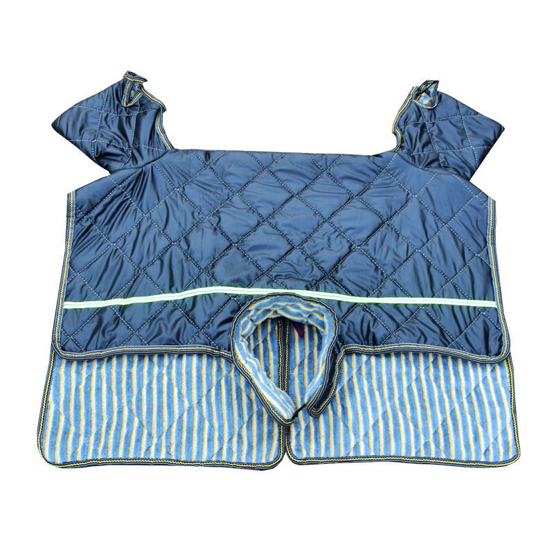 Suitable for 125 locomotive windshield by winter men's riding straddle plus velvet thickened waterproof leggings two-piece prince three-wheel